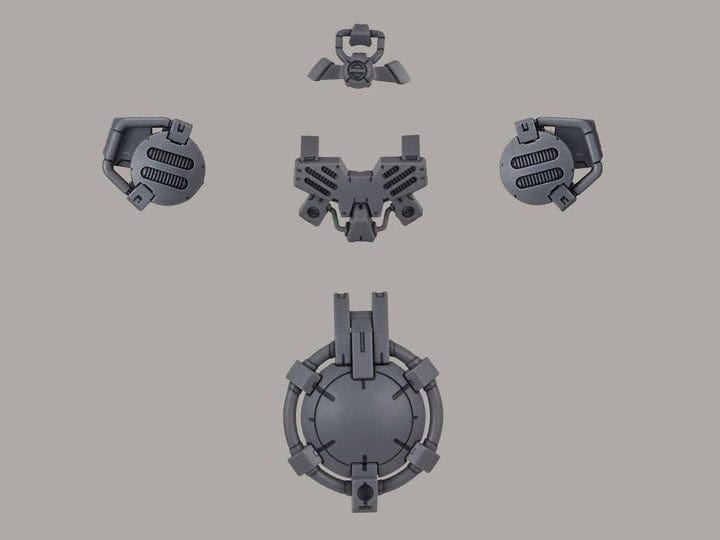 BAN Scale Model Accessories 1/144 30MM OP-07 Spec Forces Option Armor Portanova Light Gray