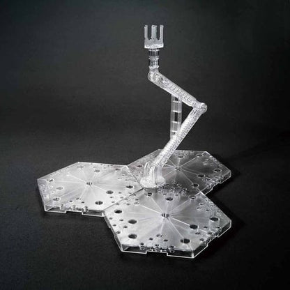 BAN Scale Model Accessories Action Base 4 Clear 1/100