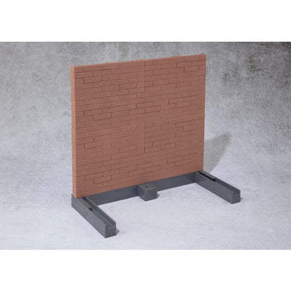 BAN Scale Model Accessories Brick Wall (Brown Ver.), Bandai Tamashii Option