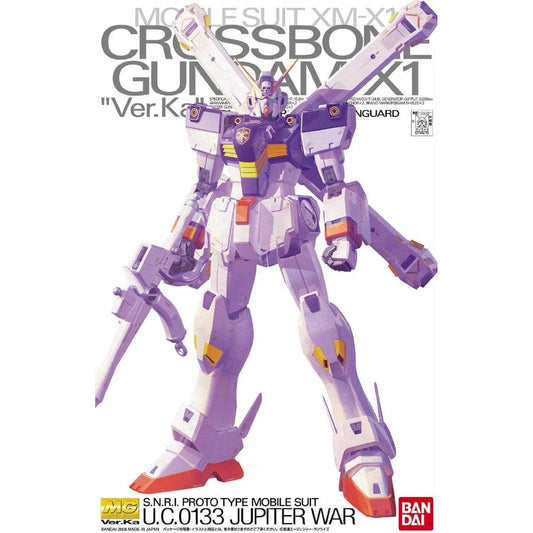 BAN Scale Model Kits 1/100 MG Crossbone Gundam X1 Ver. Ka