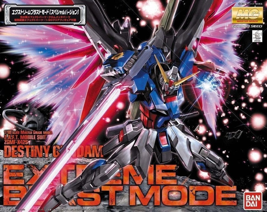 BAN Scale Model Kits 1/100 MG Destiny Gundam (Extreme Blast Mode)