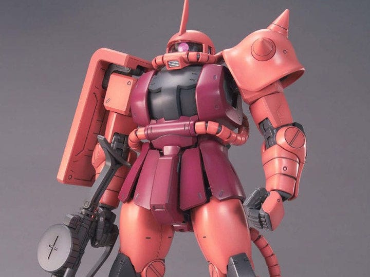 BAN Scale Model Kits 1/100 MG MS-06S Char's Zaku II Ver 2.0