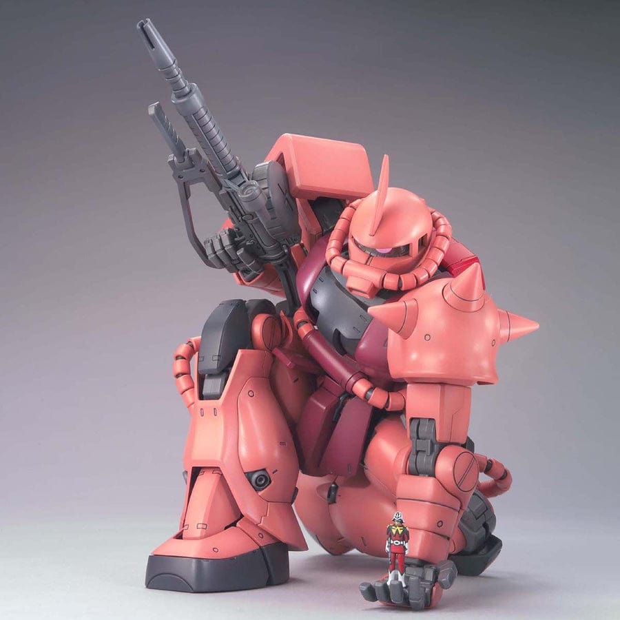 BAN Scale Model Kits 1/100 MG MS-06S Char's Zaku II Ver 2.0