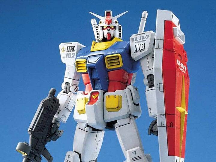 BAN Scale Model Kits 1/100 MG RX-78-2 Gundam (Ver 1.5)