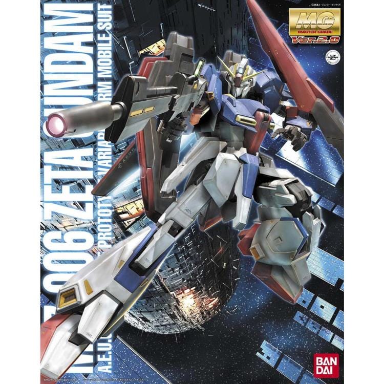 BAN Scale Model Kits 1/100 MG Zeta Gundam Ver. 2.0