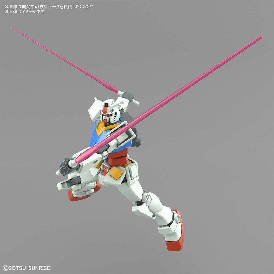 BAN Scale Model Kits 1/144 EG RX-78-2 Gundam (Full Weapon Set)