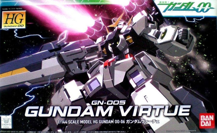 BAN Scale Model Kits 1/144 HG00 #06 Gundam Virtue