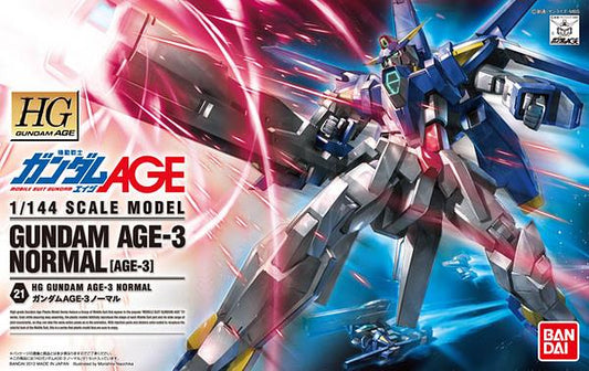 BAN Scale Model Kits 1/144 HGAGE #21 Gundam AGE-3 Normal