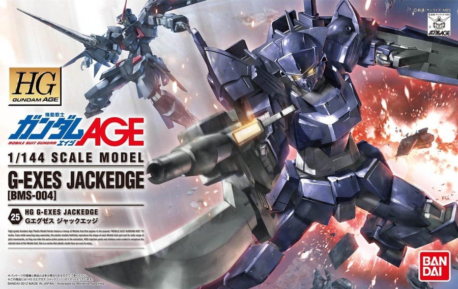 BAN Scale Model Kits 1/144 HGAGE #25 G-Exes Jackedge