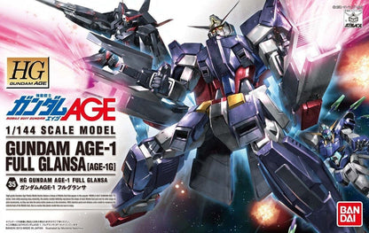 BAN Scale Model Kits 1/144 HGAGE #35 Gundam Age 1 Full Glansa