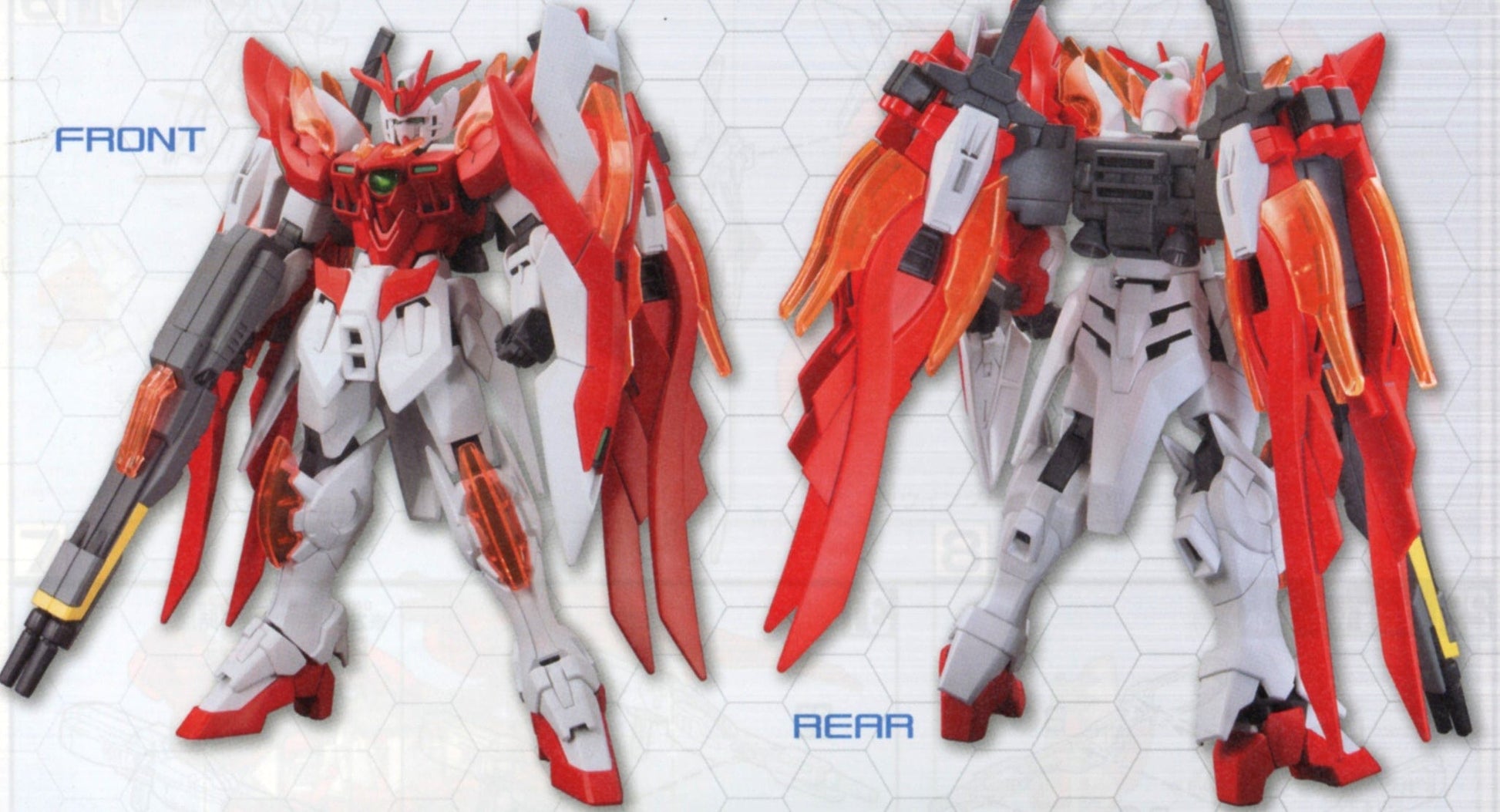 Bandai Wing Gundam Zero Honoo HGBF 1/144 Model Kit