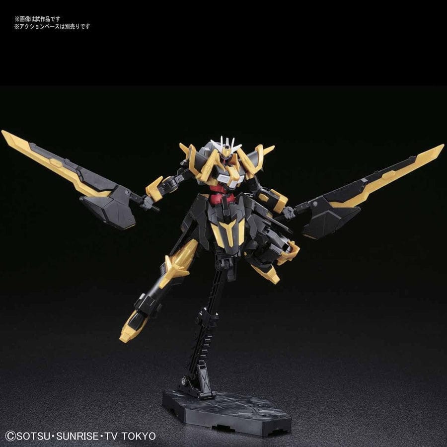 BAN Scale Model Kits 1/144 HGBF #55 Gundam Schwarzritter