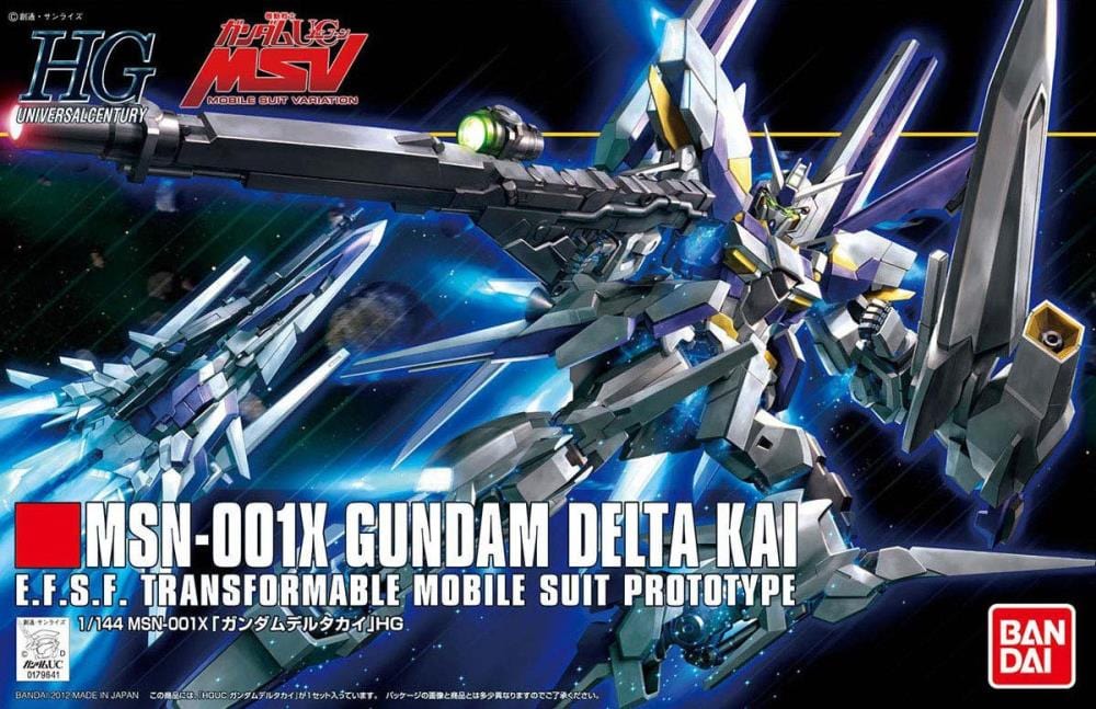 BAN Scale Model Kits 1/144 HGUC #148 Gundam Delta Kai
