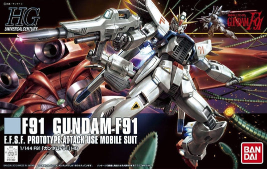 BAN Scale Model Kits 1/144 HGUC #167 Gundam F91 Protoype Attack Use Mobile Suit