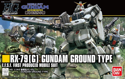 BAN Scale Model Kits 1/144 HGUC #210 RX-79G Gundam Ground Type