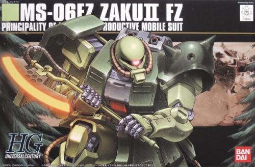 BAN Scale Model Kits 1/144 HGUC #87 MS-06F Zaku II FZ