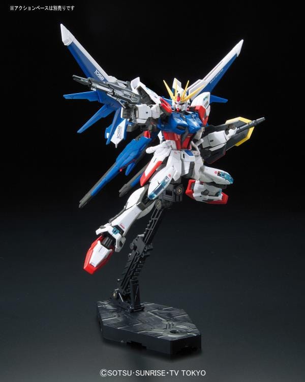 Bandai Hobby MG Build Strike Gundam Full Package Model Kit (1/100