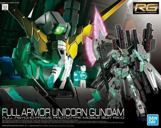 BAN Scale Model Kits 1/144 RG #30 Full Armor Unicorn Gundam