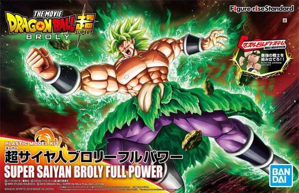 BAN Scale Model Kits Dragon Ball Super Figure-rise Standard Super Saiyan Broly (Full Power)