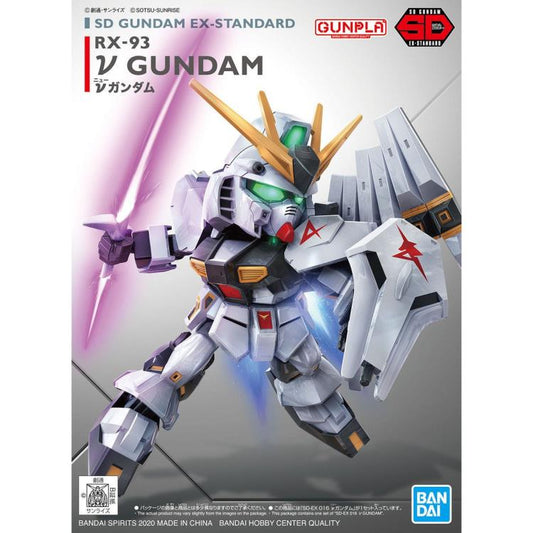 BAN Scale Model Kits SD EX-Standard #16 Nu Gundam
