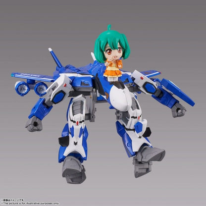 Bandai Scale Model Kits Bandai Tiny Session VF-25G Messiah Valkyrie (Michael Use) with Ranka