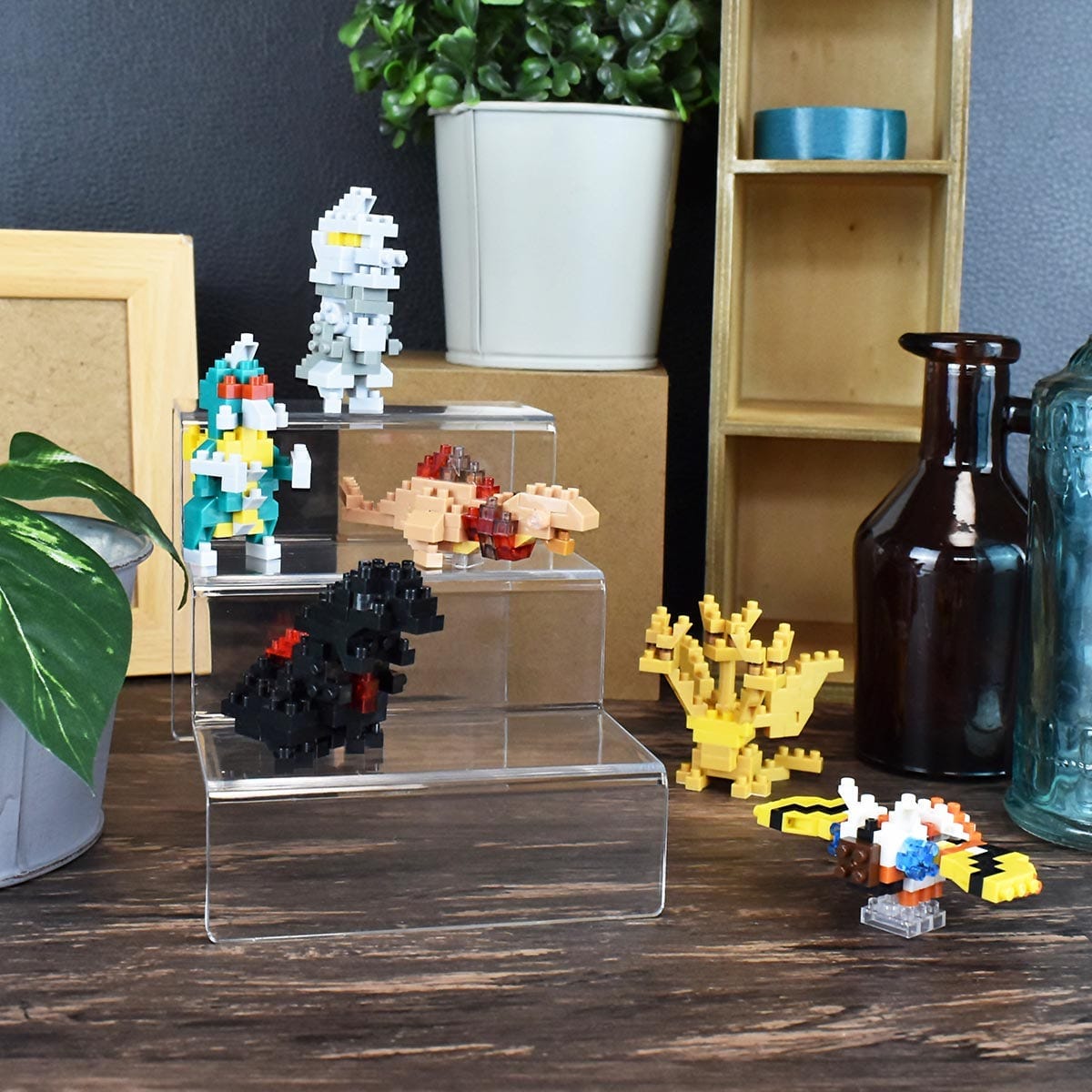 Bandai Scale Model Kits Nanoblock Godzilla Assortment #1 (Figure Set of 6)