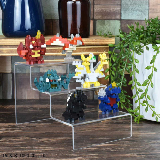 Bandai Scale Model Kits Nanoblock Godzilla Assortment #2 Figure Set of 6