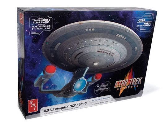Clarksville Hobby Depot LLC Scale Model Kits 1/1400 AMT Star Trek U.S.S. Enterprise NCC-1701-C