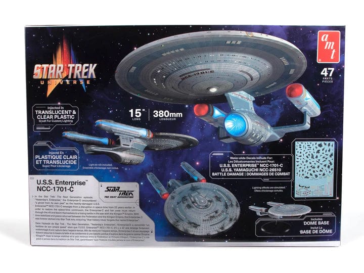 Clarksville Hobby Depot LLC Scale Model Kits 1/1400 AMT Star Trek U.S.S. Enterprise NCC-1701-C