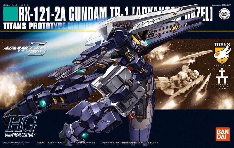 Clarksville Hobby Depot LLC Scale Model Kits 1/144 HGUC #57 RX-121-2A Gundam TR-1 Advanced Hazel