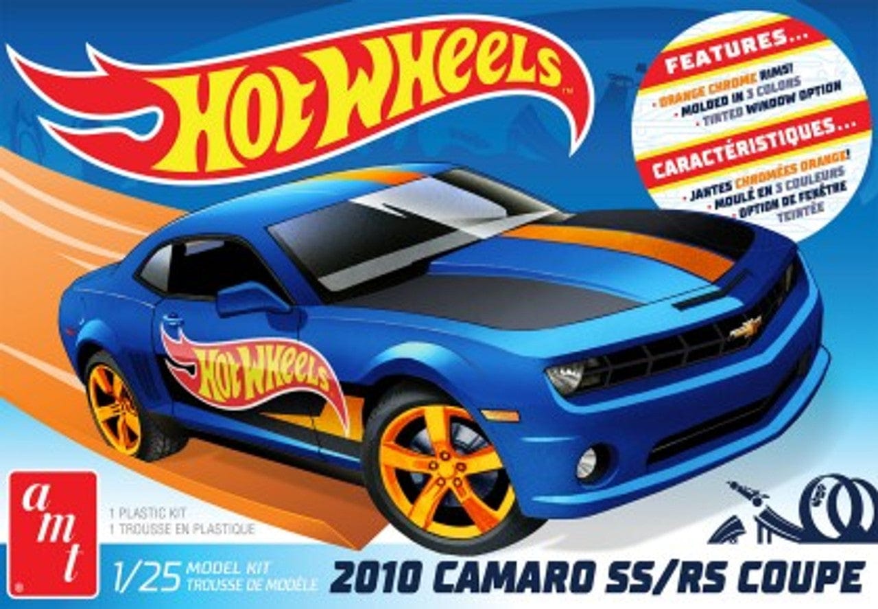 Clarksville Hobby Depot LLC Scale Model Kits 1/25 AMT Hot Wheels 2010 Camaro SS/RS Coupe Snap