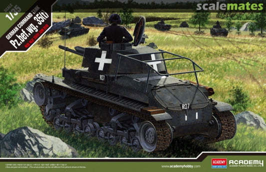 Clarksville Hobby Depot LLC Scale Model Kits 1/35 Academy German Pz.Bef.Wg.35(T) Command Tank