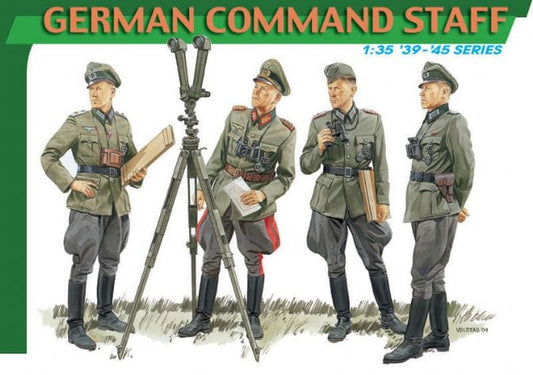 Clarksville Hobby Depot LLC Scale Model Kits 1/35 DML Military Kits WWII German Command Staff