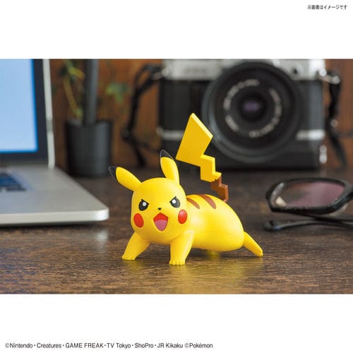 Clarksville Hobby Depot LLC Scale Model Kits Pokemon Model Kit Quick!! #03 Pikachu (Battle Pose)