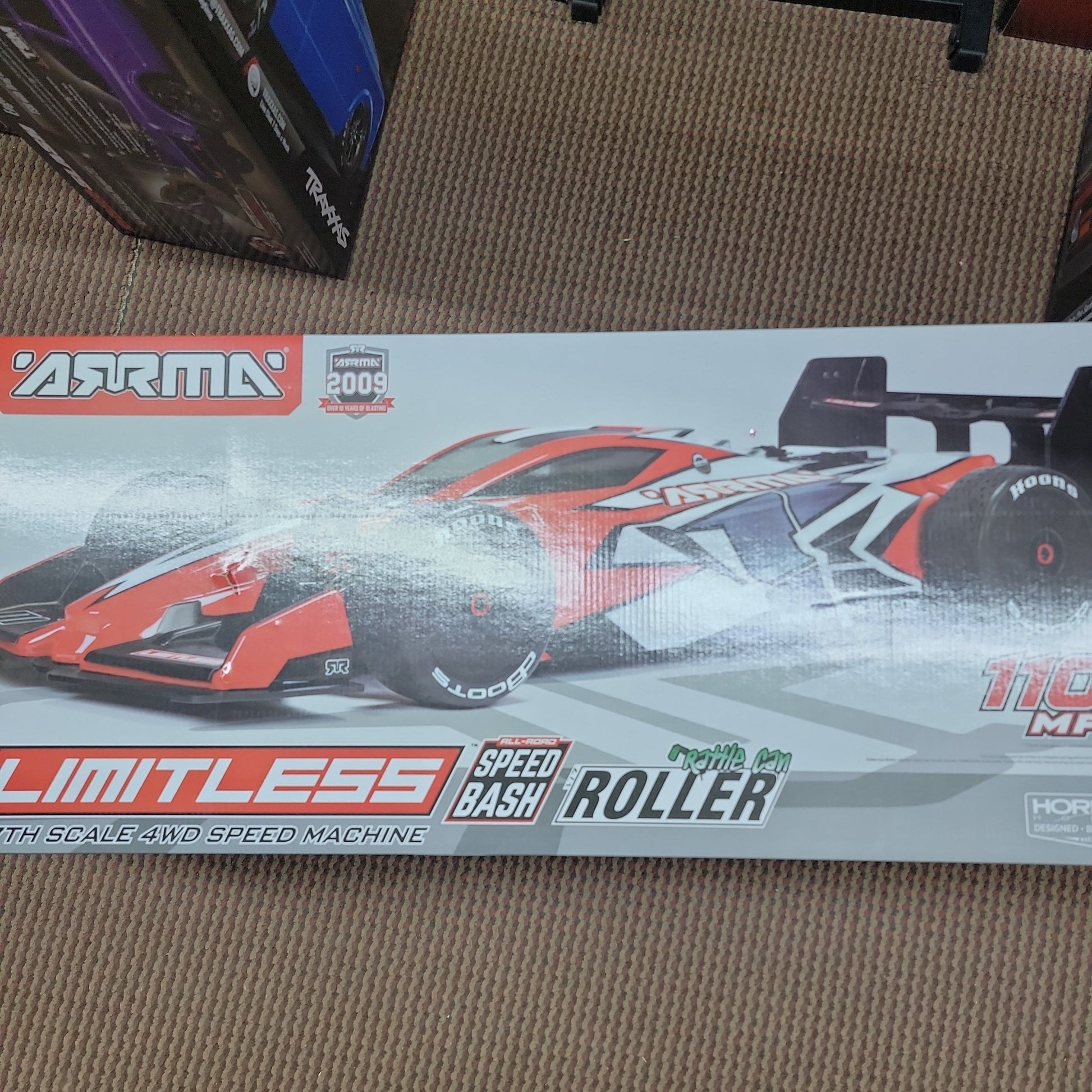 CRC - CHD Remote Control Cars & Trucks 1/7 ARRMA Limitless V2 Speed Bash Roller