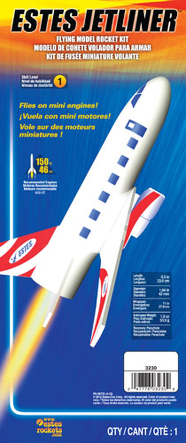 EST Model Rocketry Estes Jetliner Skill-1