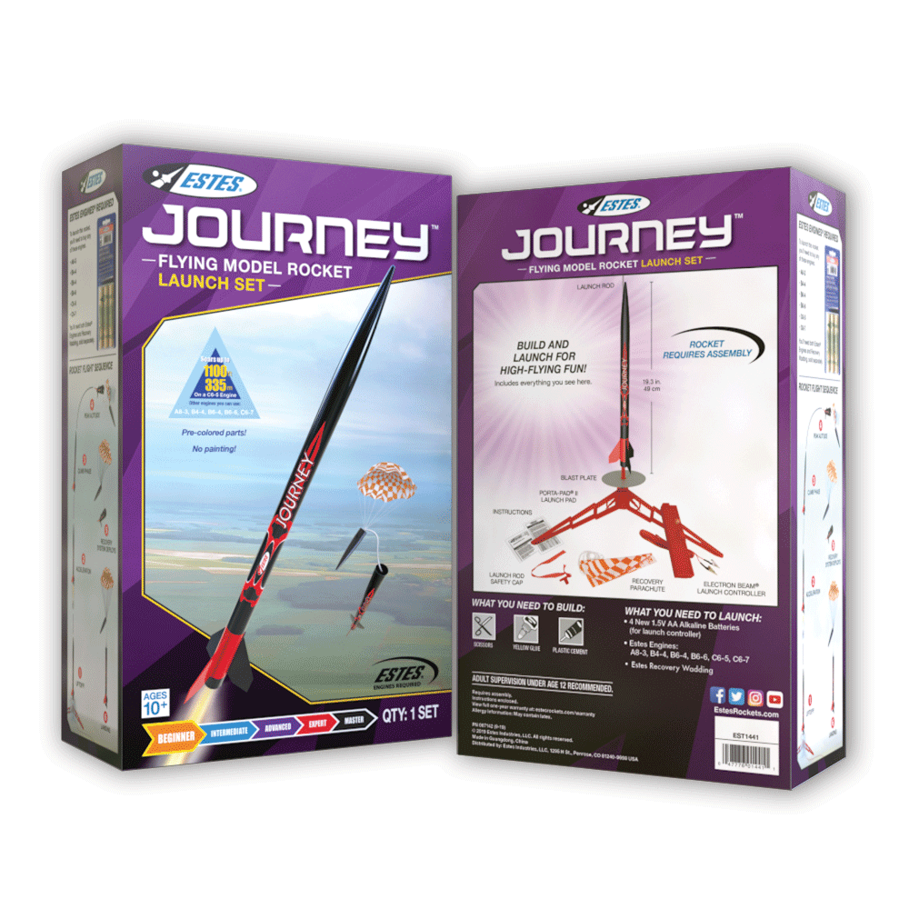 EST Model Rocketry Estes Journey Launch Set