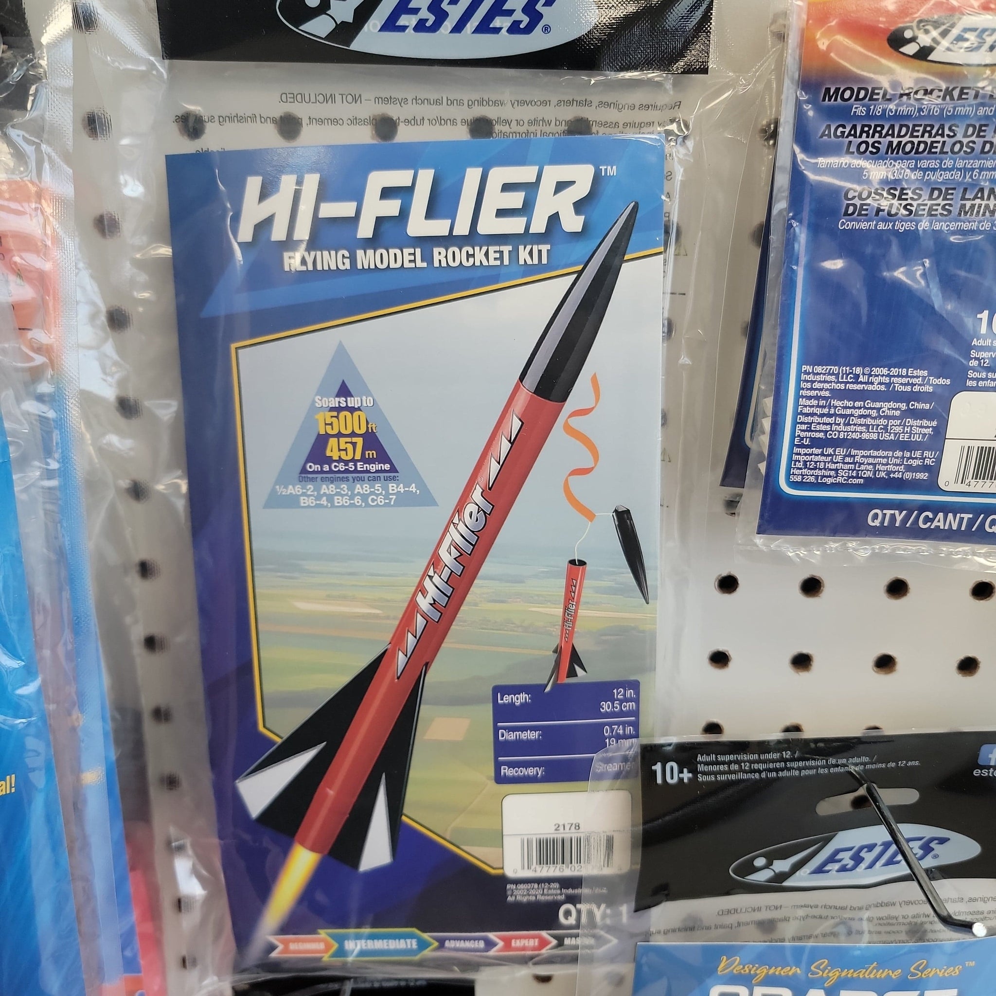 HiFlier Model Rocket Kit, Clarksville Hobby Depot LLC