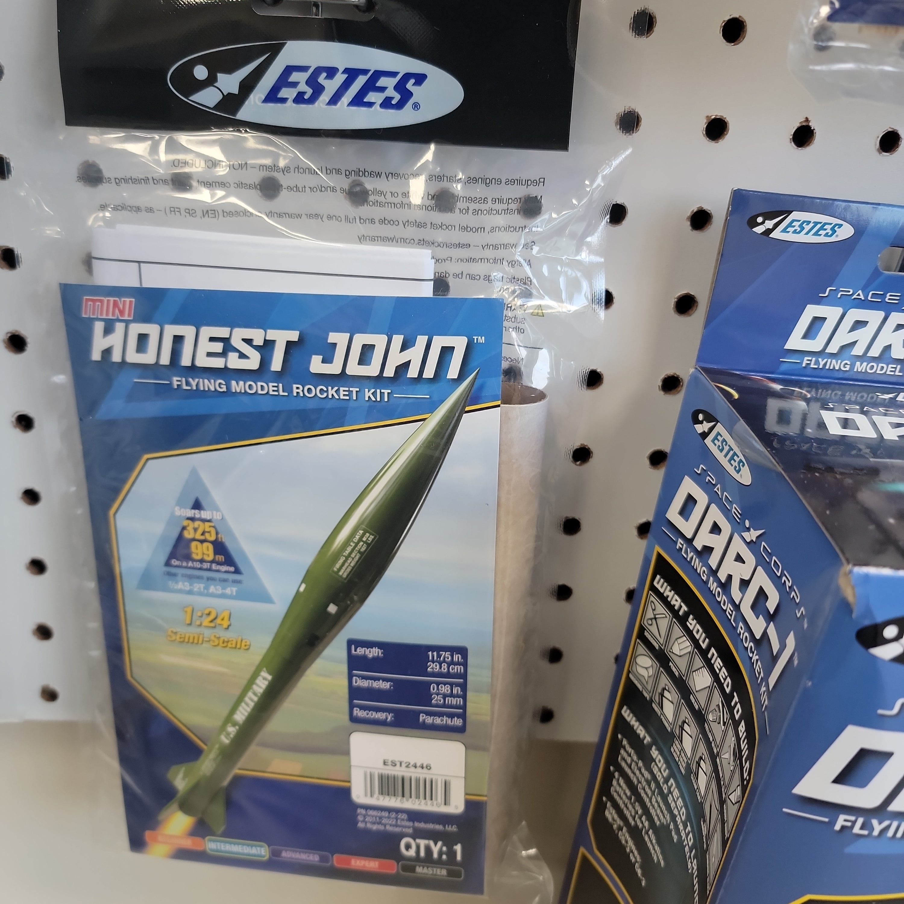 Mini Honest John Model Rocket Clarksville Hobby Depot LLC