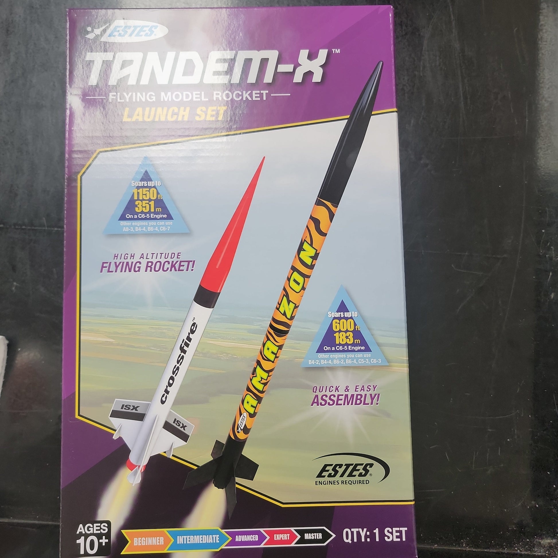 Estes Tandem-X Rocket Launch Set,  