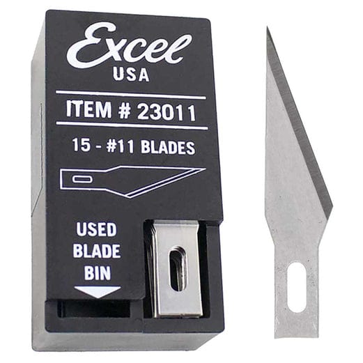 EXL Hobbies & Creative Arts Excel #11 Blade Dispenser 15pk