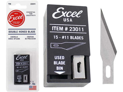 EXL Hobbies & Creative Arts Excel #11 Blade Dispenser 15pk