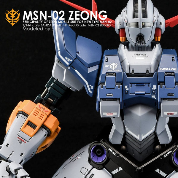 G-Rework [RG] MSN-02 ZEONG – Clarksville Hobby Depot LLC