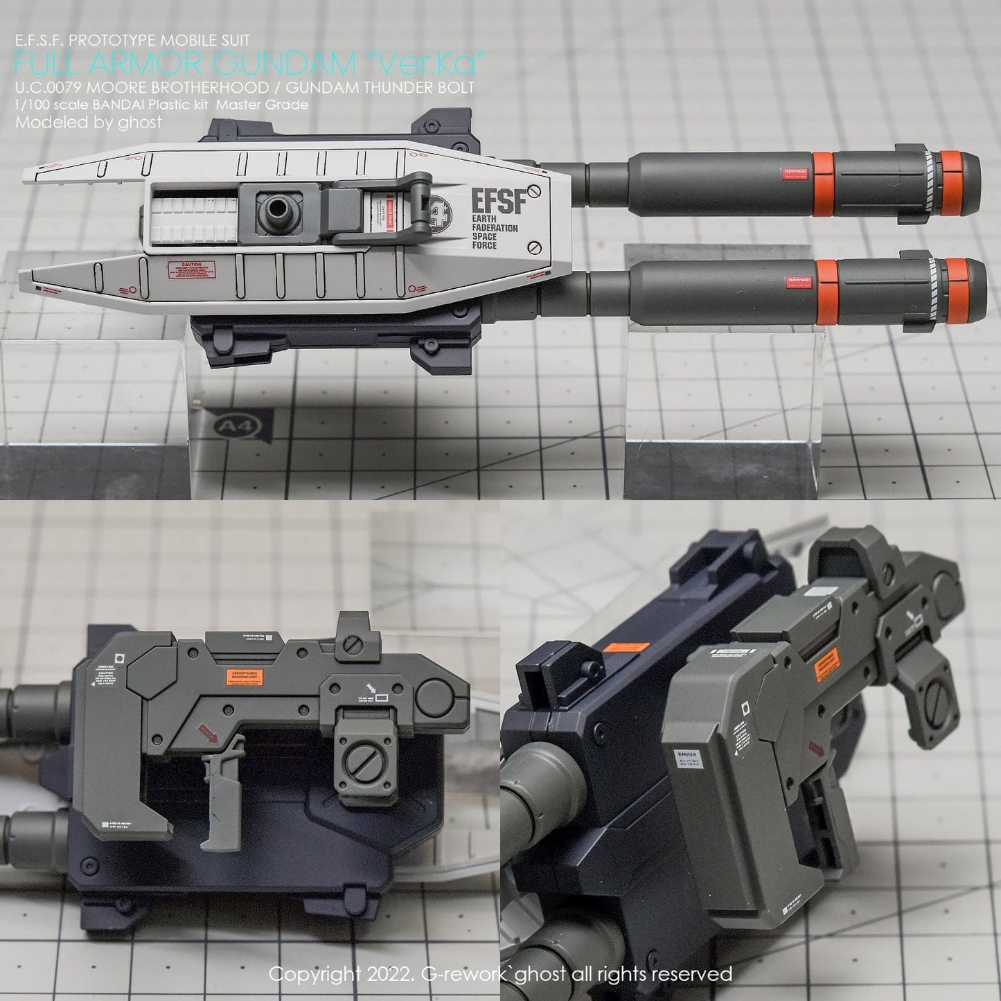 GNP Scale Model Accessories G-Rework [MG] FULL ARMOR GUNDAM Ver.Ka [GUNDAM THUNDERBOLT]