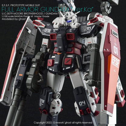 GNP Scale Model Accessories G-Rework [MG] FULL ARMOR GUNDAM Ver.Ka [GUNDAM THUNDERBOLT]