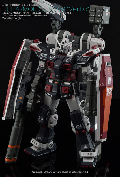 GNP Scale Model Accessories G-Rework [MG] FULL ARMOR GUNDAM Ver.Ka [GUNDAM THUNDERBOLT]