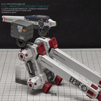 GNP Scale Model Accessories G-Rework [MG] FULL ARMOR GUNDAM Ver.Ka [GUNDAM THUNDERBOLT]