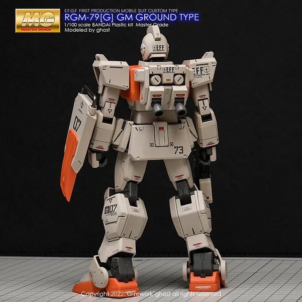 GNP Scale Model Accessories G-Rework [MG] RGM-79[G] GM GROUND TYPE
