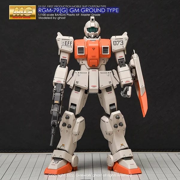 GNP Scale Model Accessories G-Rework [MG] RGM-79[G] GM GROUND TYPE
