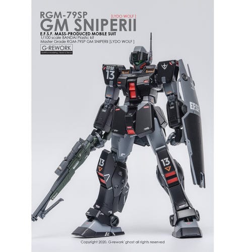 GNP Scale Model Accessories G-Rework [MG] RGM-79SP GM Sniper2 [Lydo Wolf]
